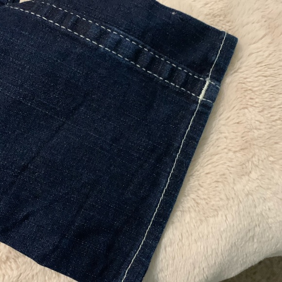 { True Religion } Pink Rhinestone Dark Wash Jeans - Picture 8 of 8